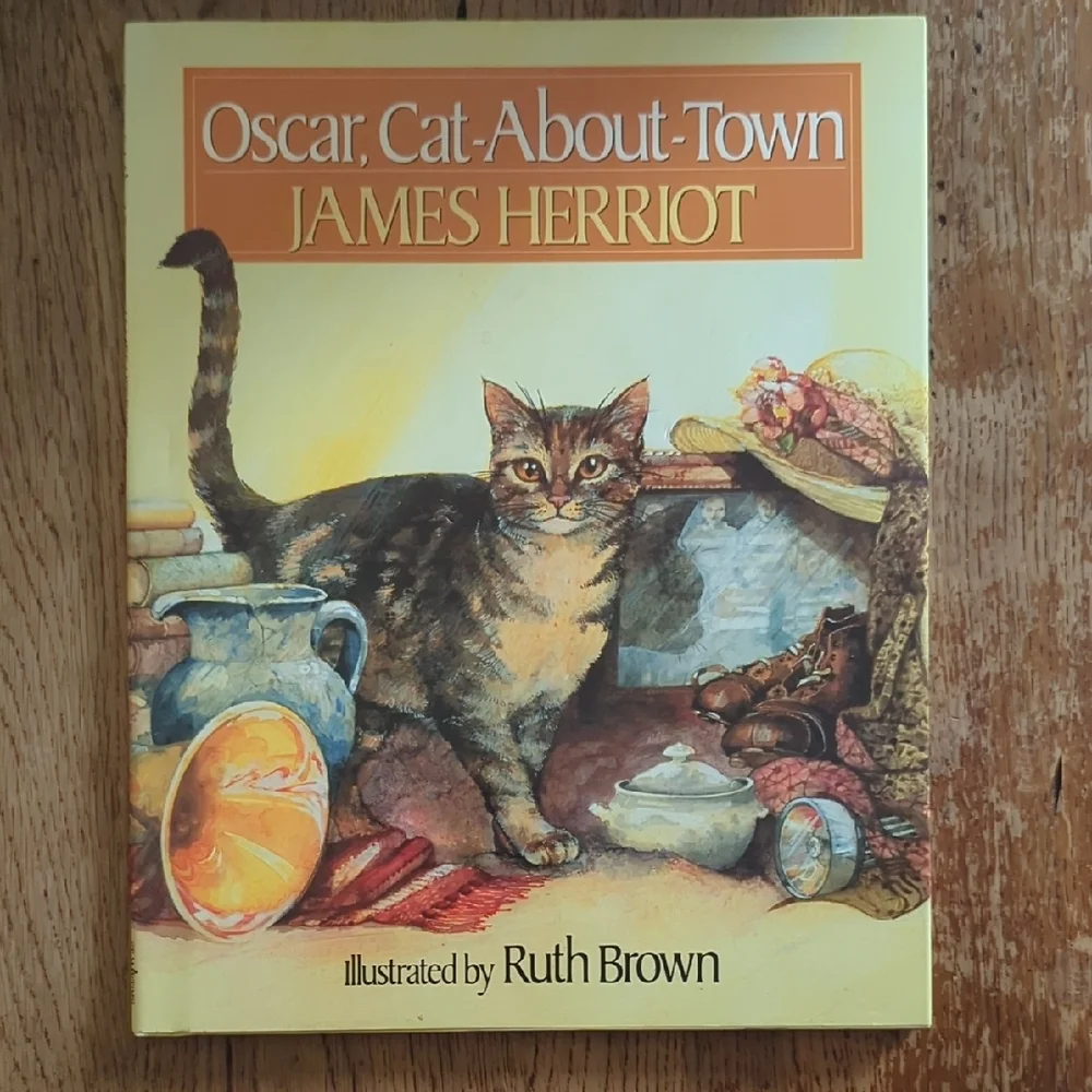 Oscar, Cat-About-Town by James Herriot - Illustrated Book - Picture 1 of 9